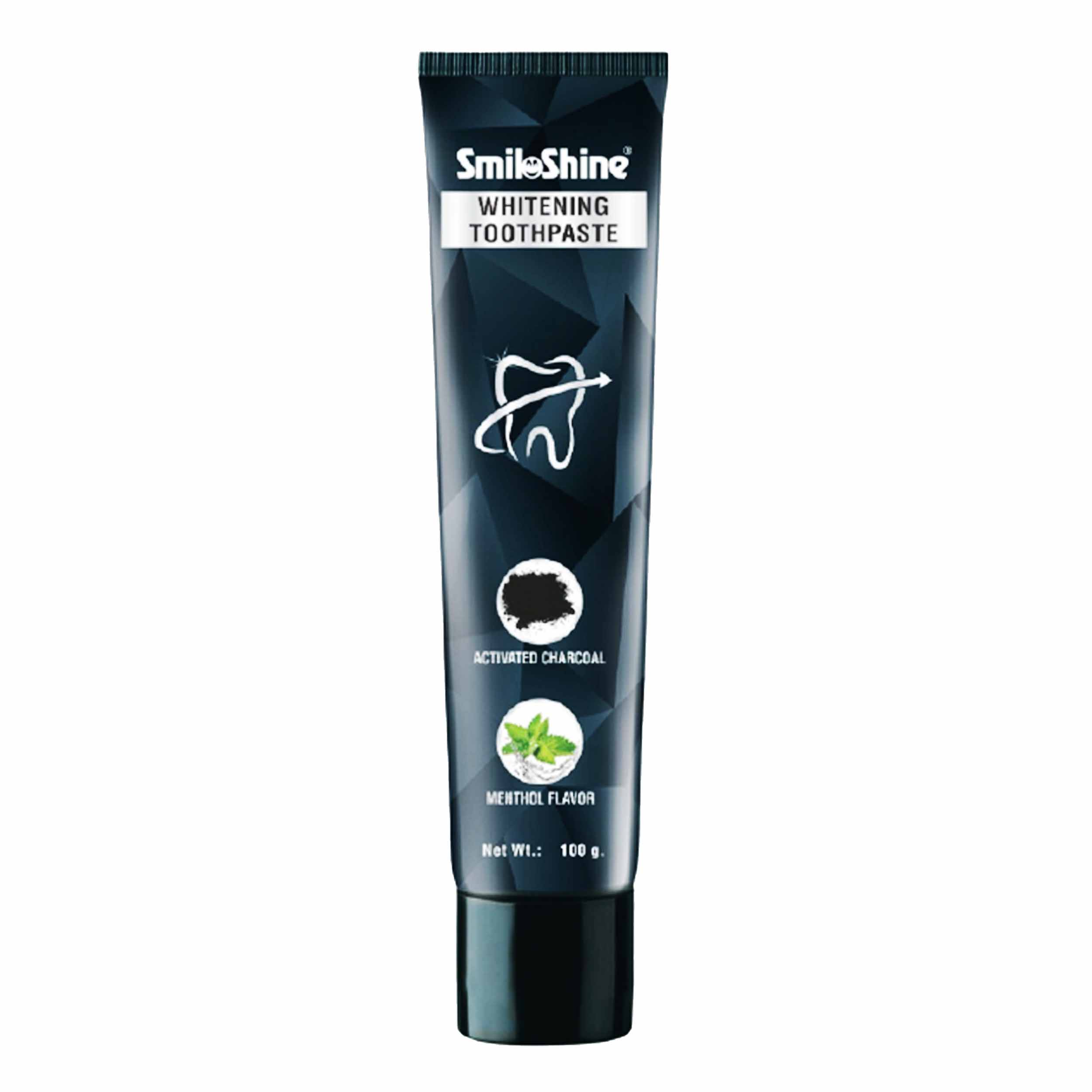 Smiloshine Whitening Toothpaste With Activated Charcoal