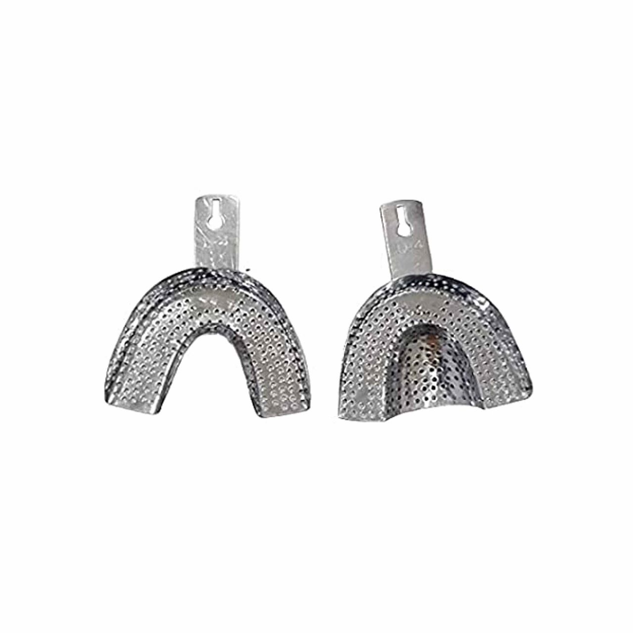 Nirmala Dental Stainless Steel Dentulous Perforated Impression Tray (single Piece)