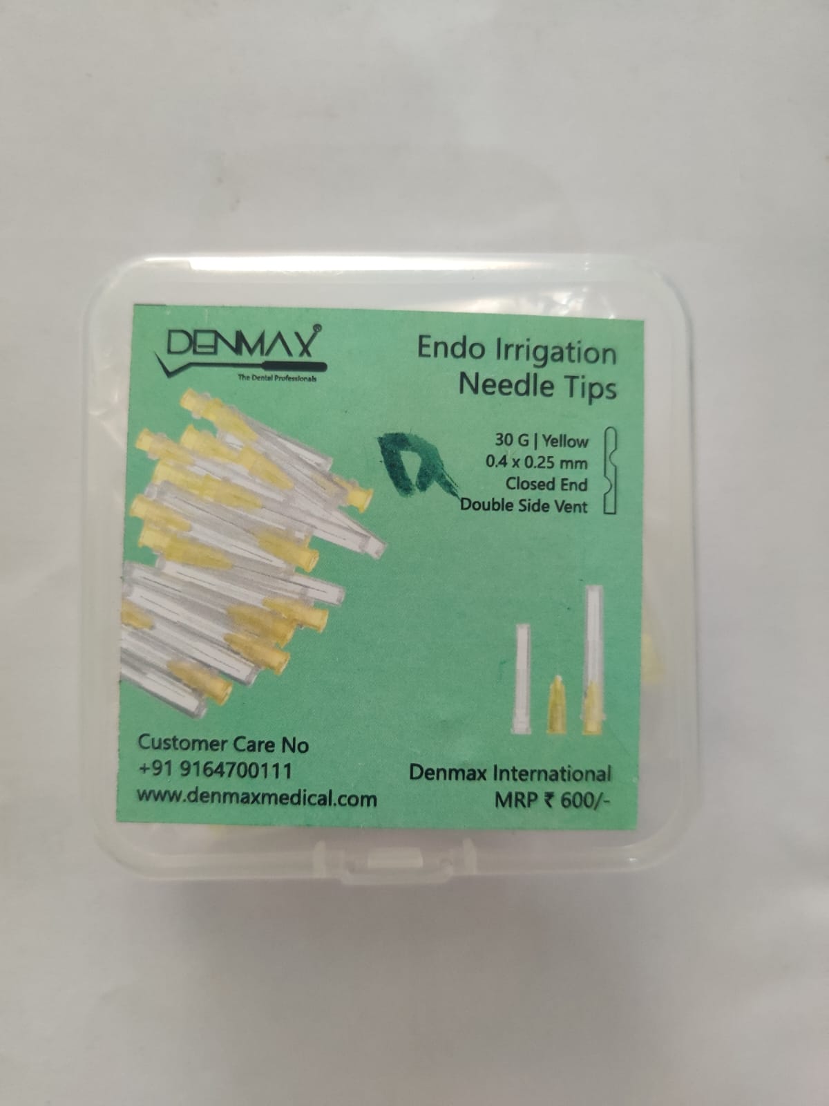 Endo Irrigation Needle Tips Double Side Vent