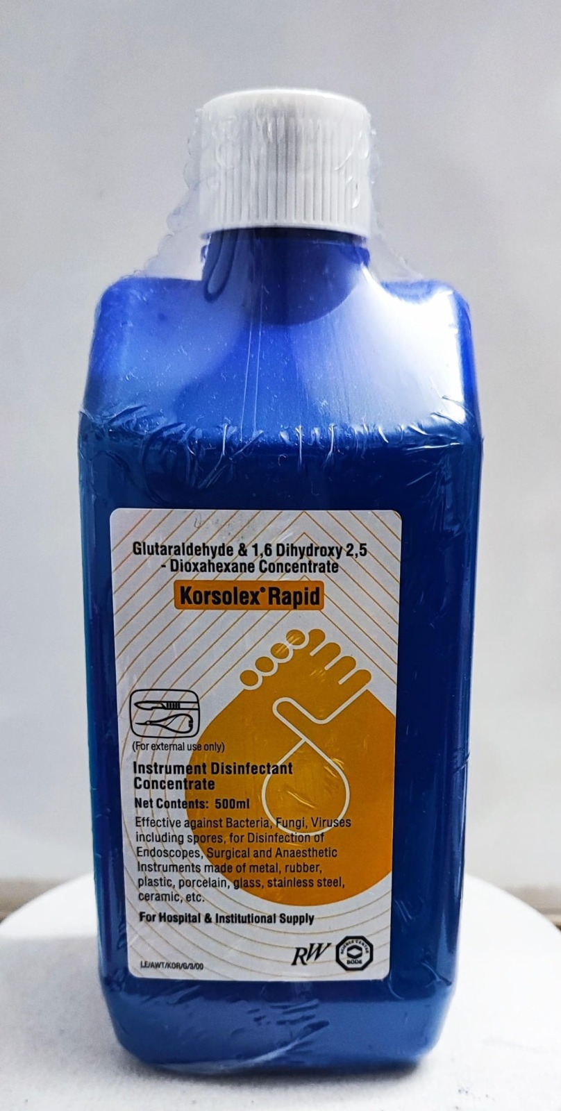 Korsolex Rapid Instrument Sterilizer Disinfectant Concentrate 500ml