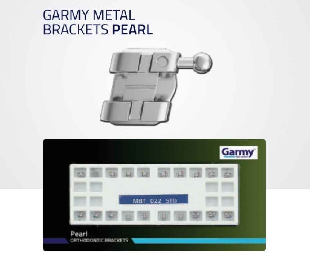 Garmy Pearl Ortho Brackets-022 MBT