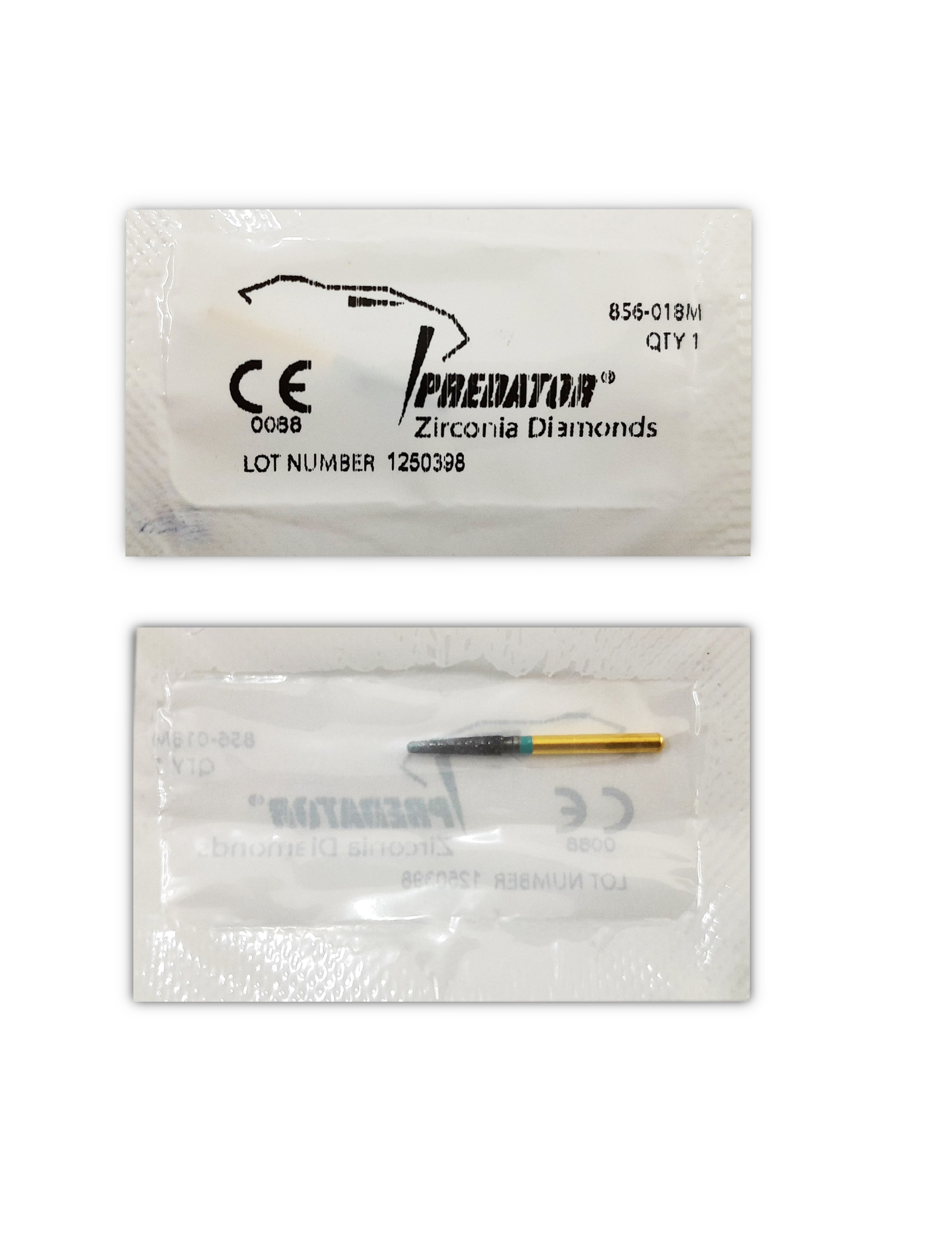 Prima Dental Predator Zirconia Cutting Diamond Bur-856