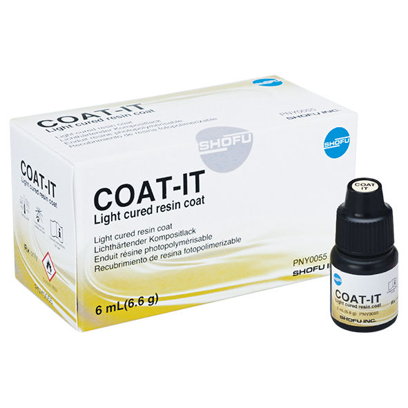 Shofu Coat-It Light Cure Resin Coat 6.6gm