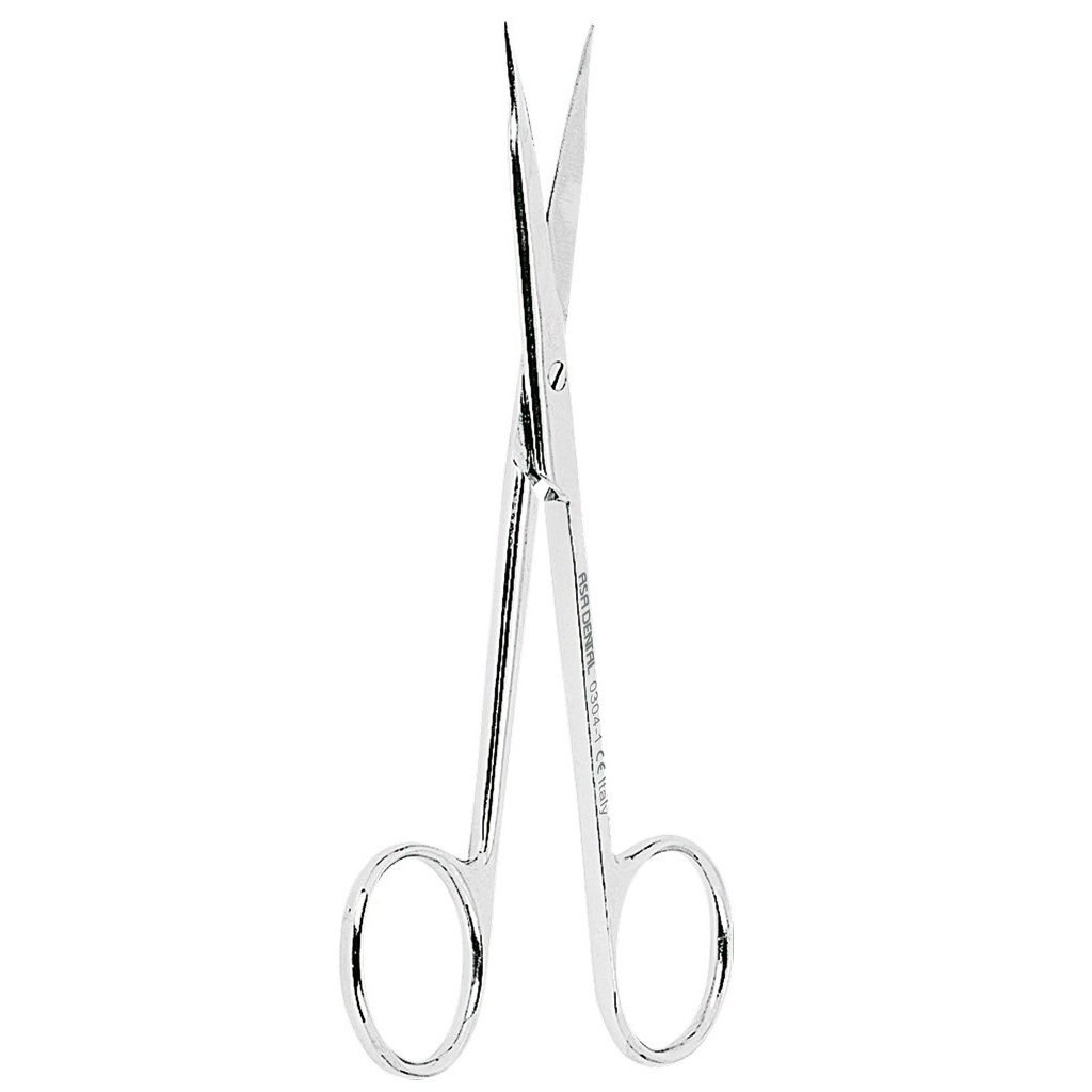 Gum Scissors Goldman Fox Straight Saw Edge Cm 13