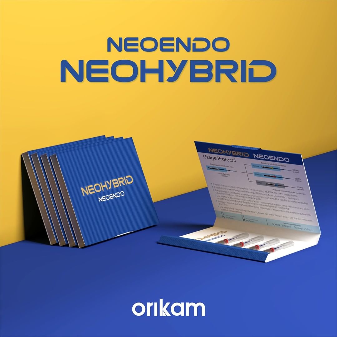 Orikam Neoendo Neohybrid Rotary Files 40/6, 25mm