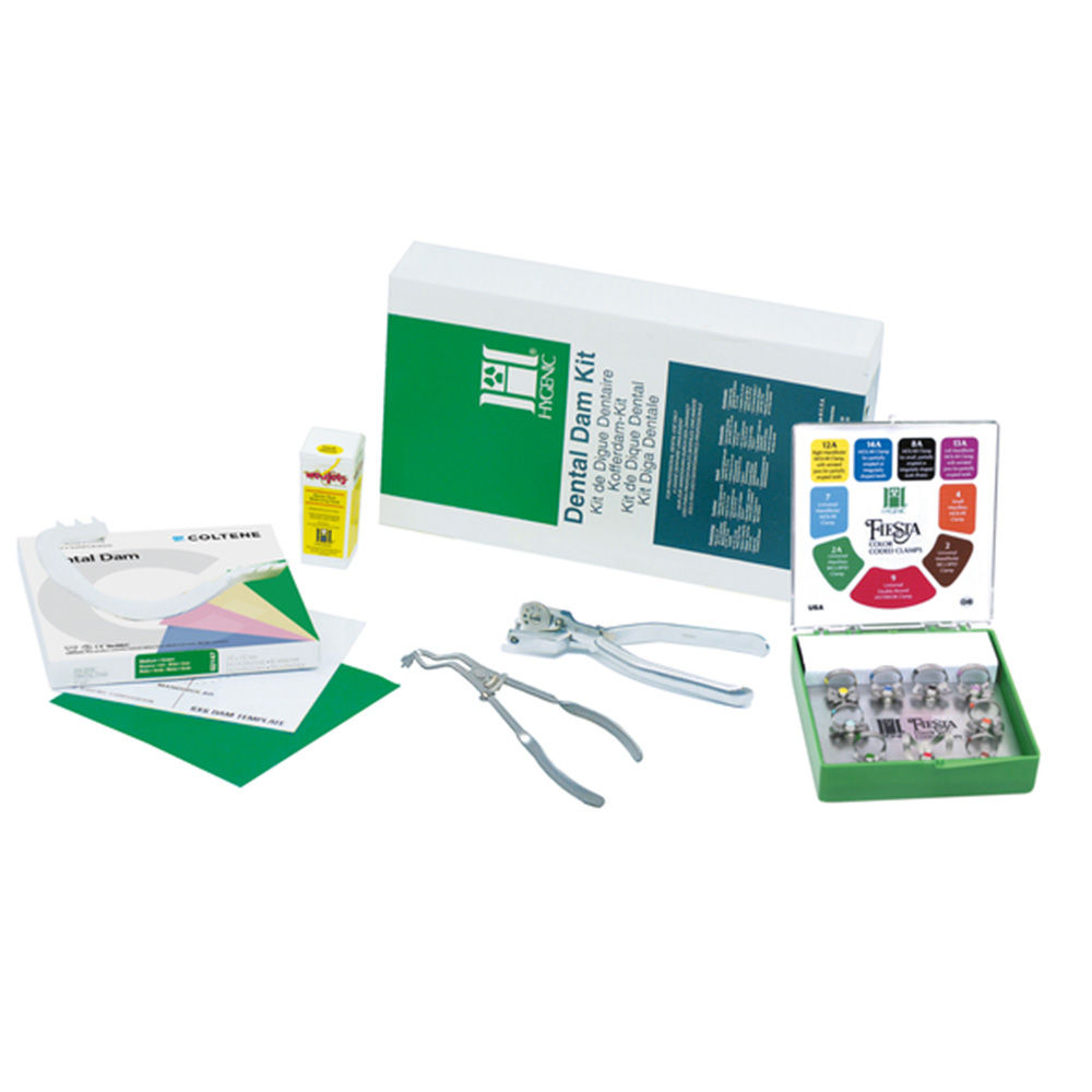 Coltene Clamp Rubber Dam Kit (with Non Coltene Punch & Forceps)