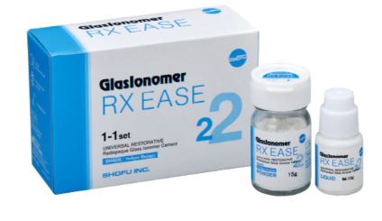 Shofu Glasionomer RX Ease - ( Universal Restorative Dental Radiopaque GIC Cement )