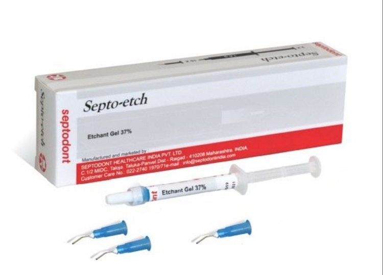 Septodont Septo-etch Dental Etchant Gel 37% 1.6g Syringe