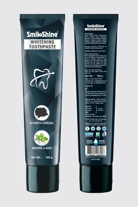 SmiloShine Whitening Tooth Paste ( Pack Of 12+6 Free)